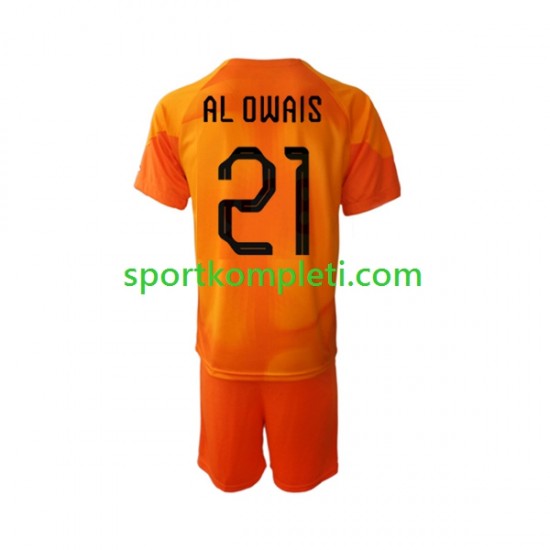 Saudijska Arabija Vratar Djeca Gostujući Nogometni Dres Mohammed Al-Owais 21 World Cup 2022 Kratki Rukavi
