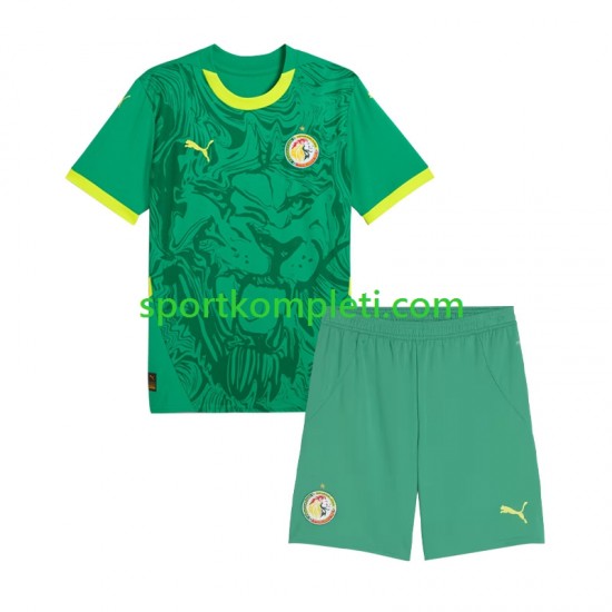 Senegal Djeca Gostujući Nogometni Dres 2025 Kratki Rukavi
