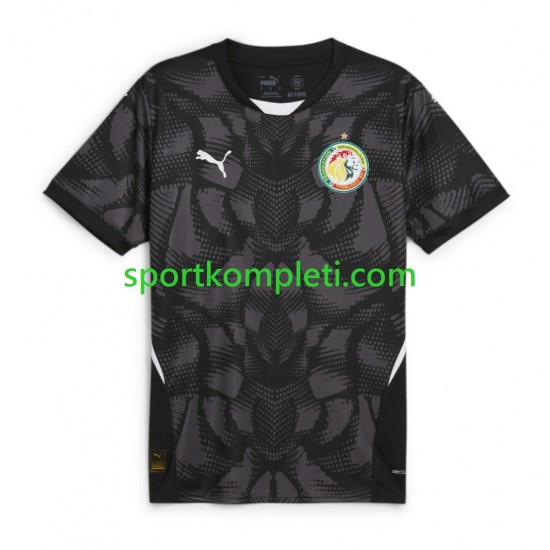 Senegal Vratar Muškarci Gostujući Nogometni Dres 2025 Kratki Rukavi
