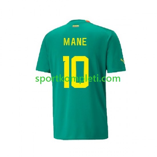 Senegal Muškarci Gostujući Nogometni Dres Mane World Cup 2022 Kratki Rukavi