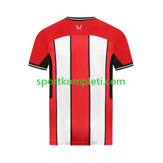 Sheffield United Muškarci Domaći Nogometni Dres 2023-2024 Kratki Rukavi