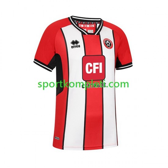 Sheffield United Muškarci Domaći Nogometni Dres 2023-2024 Kratki Rukavi