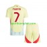 Španjolska Djeca Gostujući Nogometni Dres Alvaro Morata 7 Euro 2024 Kratki Rukavi