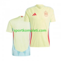 Španjolska Muškarci Gostujući Nogometni Dres Euro 2024 Kratki Rukavi