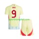 Španjolska Djeca Gostujući Nogometni Dres Gavi 9 Euro 2024 Kratki Rukavi