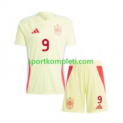 Španjolska Djeca Gostujući Nogometni Dres Gavi 9 Euro 2024 Kratki Rukavi