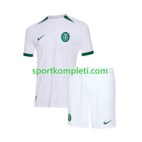 Sporting CP Djeca Gostujući Nogometni Dres 2024-2025 Kratki Rukavi