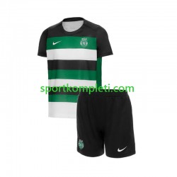 Sporting CP Djeca Domaći Nogometni Dres 2024-2025 Kratki Rukavi