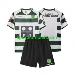 Sporting CP Retro Djeca Domaći Nogometni Dres 2001 2003 Kratki Rukavi