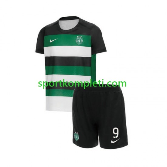 Sporting CP Djeca Domaći Nogometni Dres Gyokeres 9 2024-2025 Kratki Rukavi