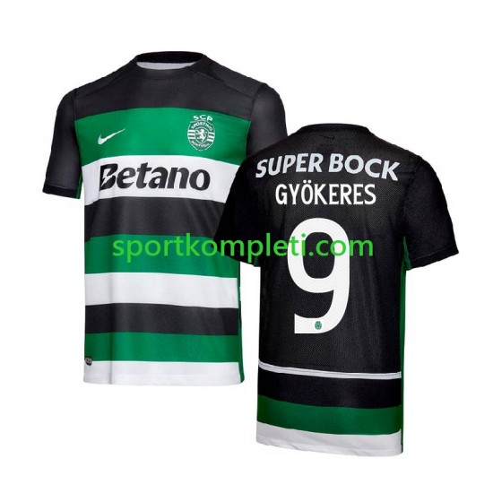 Sporting CP Muškarci Domaći Nogometni Dres Gyokeres 9 2024-2025 Kratki Rukavi