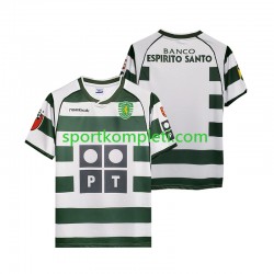 Sporting CP Retro Muškarci Domaći Nogometni Dres 2001 2003 Kratki Rukavi