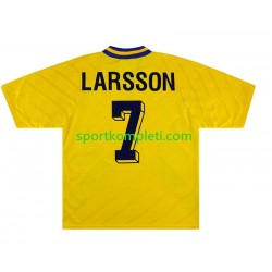 Švedska Retro Muškarci Domaći Nogometni Dres Henrik Larsson 7 1994 Kratki Rukavi