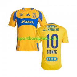 Muškarci Domaći Nogometni Dres Tigres UANL Gignac 10 2024-2025 Kratki Rukavi