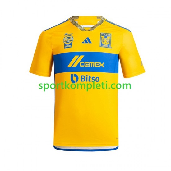 Muškarci Domaći Nogometni Dres Tigres UANL 2023-2024 Kratki Rukavi