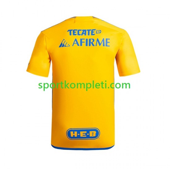 Muškarci Domaći Nogometni Dres Tigres UANL 2023-2024 Kratki Rukavi