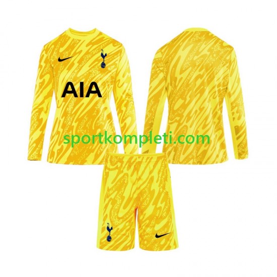 Tottenham Hotspur Vratar Djeca Domaći Nogometni Dres 2024-2025 Dugi Rukavi