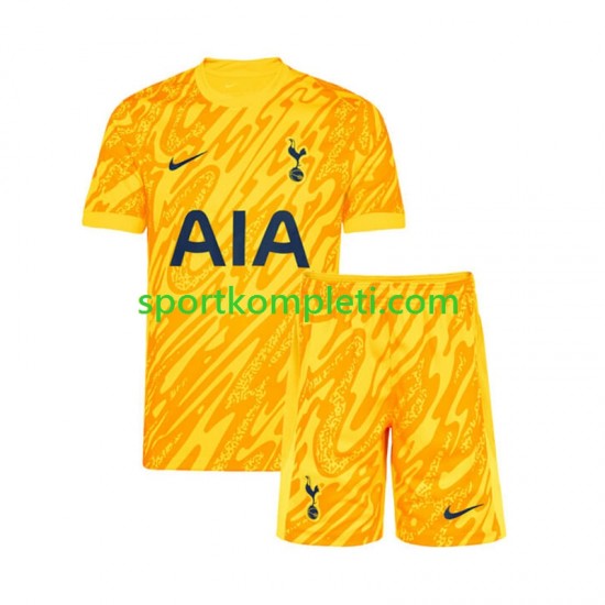 Tottenham Hotspur Vratar Djeca Domaći Nogometni Dres 2024-2025 Kratki Rukavi