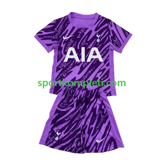 Tottenham Hotspur Vratar Djeca Treći Nogometni Dres 2024-2025 Kratki Rukavi