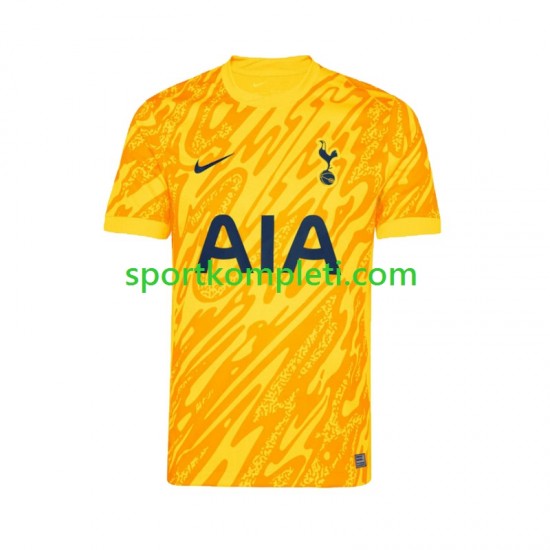 Tottenham Hotspur Vratar Žuta boja Muškarci Domaći Nogometni Dres 2024-2025 Kratki Rukavi