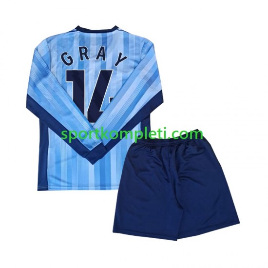 Djeca Gostujući Nogometni Dres Tottenham Spurs Gray 14 2024-2025 Dugi Rukavi
