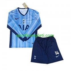 Djeca Gostujući Nogometni Dres Tottenham Spurs Gray 14 2024-2025 Dugi Rukavi