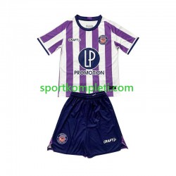 Djeca Domaći Nogometni Dres Toulouse 2023-2024 Kratki Rukavi
