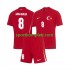 Turska Djeca Gostujući Nogometni Dres Arda Guler 8 Euro 2024 Kratki Rukavi
