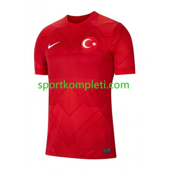 Turska Muškarci Gostujući Nogometni Dres 2022-2023 Kratki Rukavi