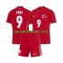 Turska Djeca Gostujući Nogometni Dres Enes Unal 9 Euro 2024 Kratki Rukavi