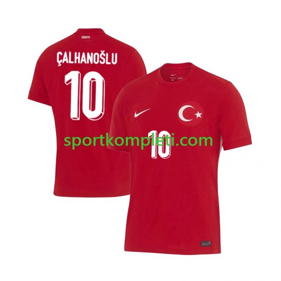 Turska Muškarci Gostujući Nogometni Dres Hakan Calhanoglu 10 Euro 2024 Kratki Rukavi