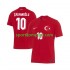 Turska Muškarci Gostujući Nogometni Dres Hakan Calhanoglu 10 Euro 2024 Kratki Rukavi
