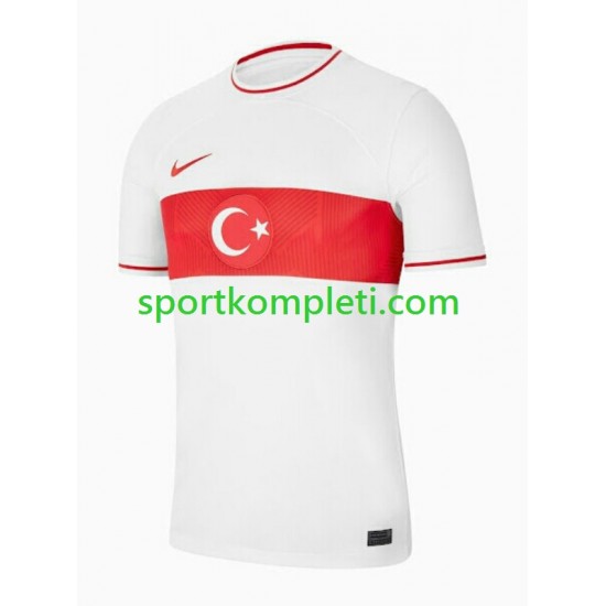 Turska Muškarci Domaći Nogometni Dres 2022-2023 Kratki Rukavi
