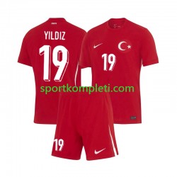 Turska Djeca Gostujući Nogometni Dres Kenan Yıldız 19 Euro 2024 Kratki Rukavi