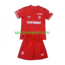Twente Djeca Domaći Nogometni Dres 2024-2025 Kratki Rukavi