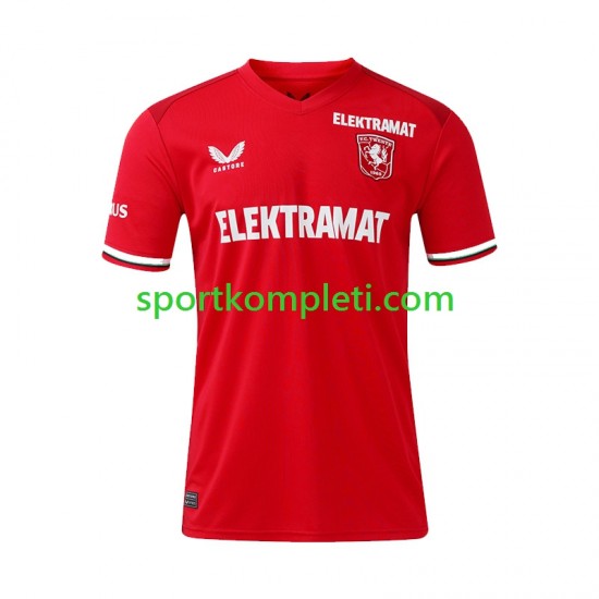 Twente Muškarci Domaći Nogometni Dres 2024-2025 Kratki Rukavi