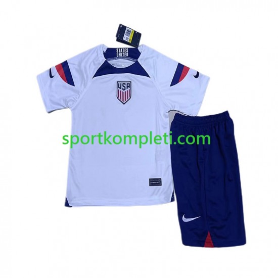 SAD Djeca Domaći Nogometni Dres World Cup 2022 Kratki Rukavi