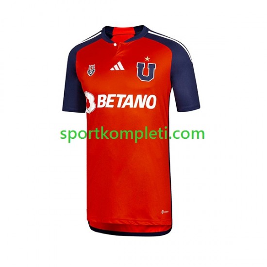 Universidad de Chile Muškarci Gostujući Nogometni Dres 2023 Kratki Rukavi
