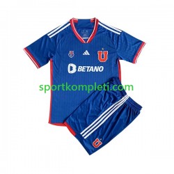 Universidad de Chile Djeca Domaći Nogometni Dres 2023 Kratki Rukavi