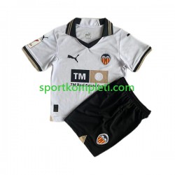 Valencia CF Djeca Domaći Nogometni Dres 2023-2024 Kratki Rukavi