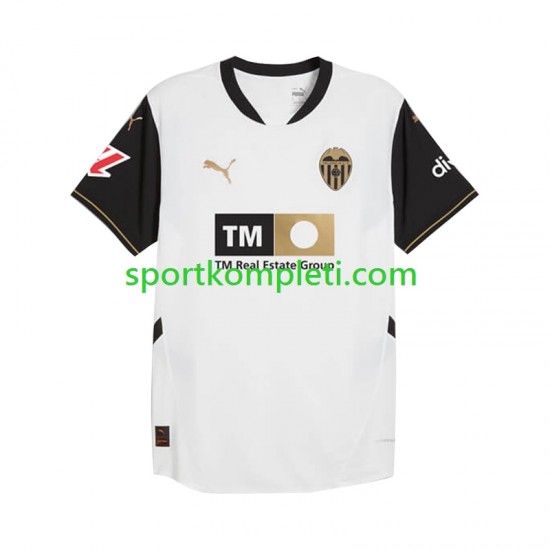 Valencia CF Muškarci Domaći Nogometni Dres 2024-2025 Kratki Rukavi