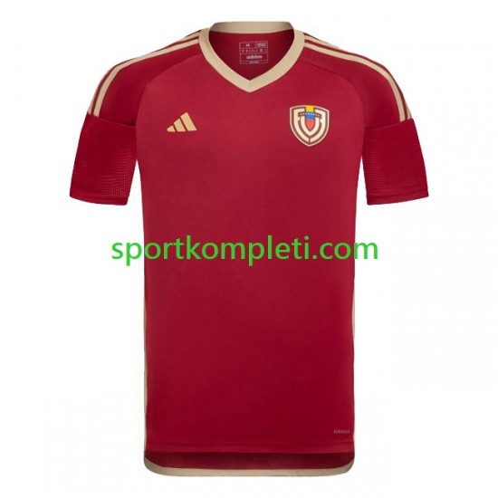 Venezuela Muškarci Domaći Nogometni Dres Copa America 2024 Kratki Rukavi