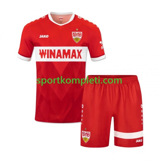 VfB Stuttgart Djeca Gostujući Nogometni Dres 2024-2025 Kratki Rukavi