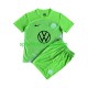 VfL Wolfsburg Djeca Domaći Nogometni Dres 2023-2024 Kratki Rukavi