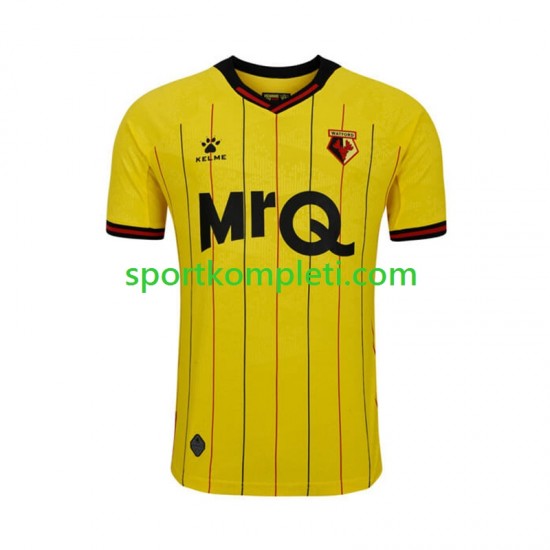 Watford Muškarci Domaći Nogometni Dres 2024-2025 Kratki Rukavi