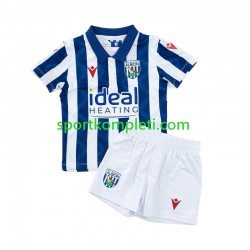West Bromwich Albion Djeca Domaći Nogometni Dres 2024-2025 Kratki Rukavi