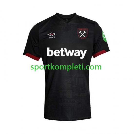 West Ham United Muškarci Gostujući Nogometni Dres 2024-2025 Kratki Rukavi