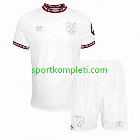 West Ham United Djeca Gostujući Nogometni Dres 2023-2024 Kratki Rukavi