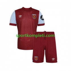 West Ham United Djeca Domaći Nogometni Dres 2023-2024 Kratki Rukavi