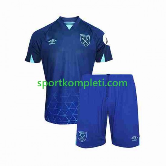 West Ham United Djeca Treći Nogometni Dres 2023-2024 Kratki Rukavi